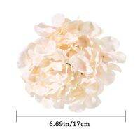 、’】【‘ Artificial Flower Silk Hydrangea Head For Wedding Decoration Desktop Decor DIY Crafts Wreath Scrapbooking Craft Fake Flowers