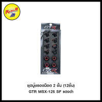 ชุดบู๊ชรองน็อต 2 ขั้น (12ชิ้น) GTR MSX-125 SF