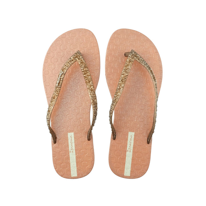 Ipanema Glitz Fem Pink Copper Women's Slippers | Lazada PH