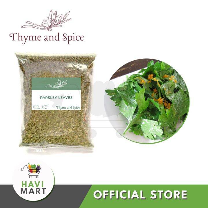 Thyme & Spice Premium Parsley Leaves 1kg Lazada PH