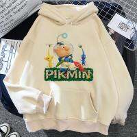 Pikmin เสื้อฮู้ดผู้หญิง,Y2k อะนิเมะสวยงามเสื้อผ้าฮาราจูกุหญิง