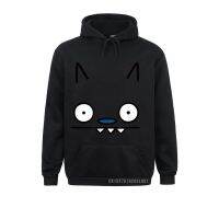 เสื้อมีฮู้ดลายแขนยาว,เสื้อตุ๊กตาน่าเกลียดใบหน้าค้างคาวนำโชคน่ารักเสื้อสเวตเชิ้ตวัยรุ่นชุดสไตล์ยุโรปแบรนด์