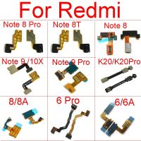 Light Proximity Sensor Flex Cable สําหรับ Xiaomi Redmi Note 8 8T 9S Pro Distance Ambient Flex Ribbon สําหรับ Redmi 10X 8A 6A Repalcement