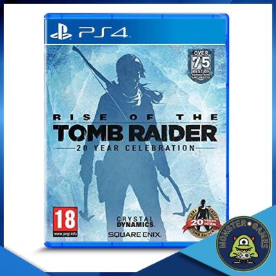 Rise of The Tomb Raider 20 Year Celebration Ps4 แผ่นแท้มือ1!!!!! (Ps4 games)(Ps4 game)(เกมส์ Ps.4)(แผ่นเกมส์Ps4)(Rise of tomb raider Ps4)