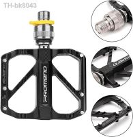 ☂๑♛  PROMEND Ultralight 3 Bearings Pedal Bicycle Bike Pedal Anti-slip Footboard Bearing Quick Release Aluminum Alloy Bike Accessories