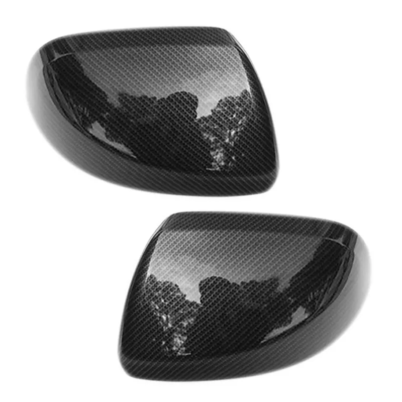 For Mercedes Benz Vito W447 2016 - 2018 Carbon fiber Car Rearview Mirror  Cover Side Wing Cap