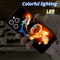 MG ไฟ LED สำหรับ Huawei เคสโทรศัพท์ P30pro/P50pro/P40pro + Honor50pro/Nova11pro Mate50Pro/30Epro Nova7se/8se Mate40Pro/HonorX7/X8/70Pro มังกรฟ้าผ่า