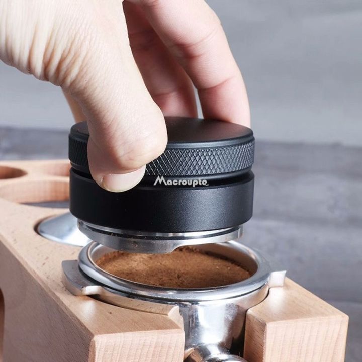 jvkisx-ที่อัดกาแฟชงกาแฟแบบกดผงกาแฟอุปกรณ์เสริมสำหรับร้านกาแฟแบบใช้มือสแตนเลสสตีลปรับได้ใช้งานง่าย