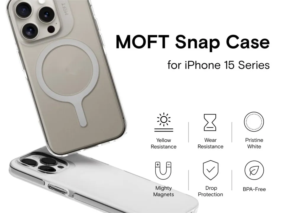 Snap Case for iPhone 15 - MagSafe-Enhanced