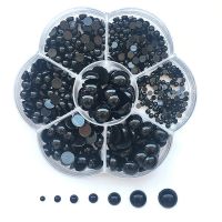 3-12mm 500pcs Round Flat Eyes Plastic for Dolls Making Amigurumi Accessories