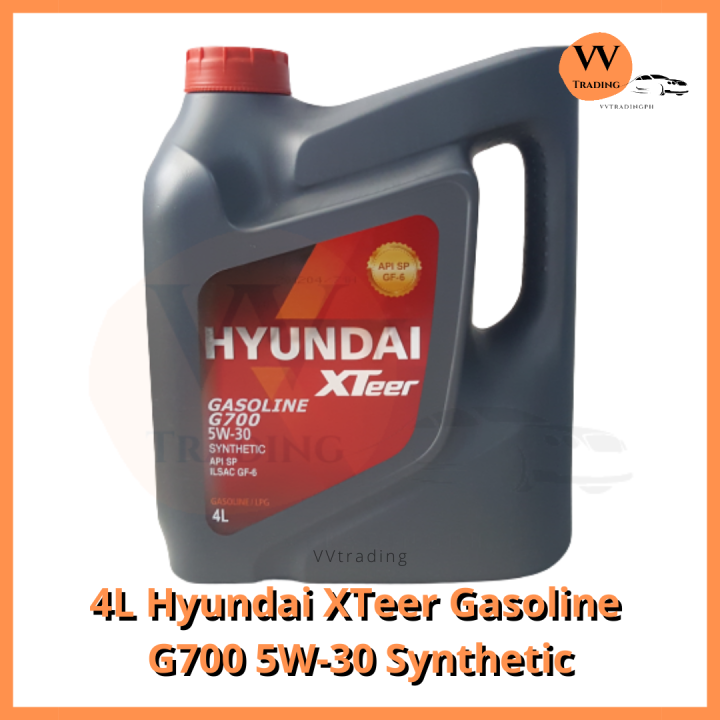 4L Hyundai Xteer Gasoline G700 GF6 5W-30 Synthetic | Lazada PH
