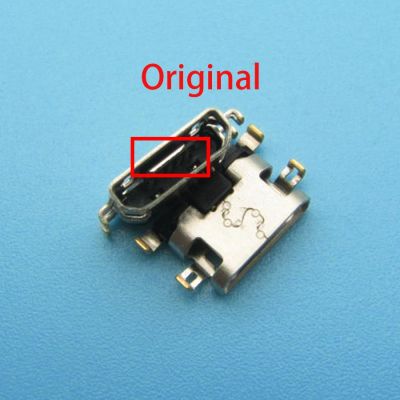 100pcs Micro USB 5pin mini Connector พอร์ตชาร์จมือถือสําหรับ Motorola MOTO E4 E5 แจ็คซ็อกเก็ตท่าเรือ