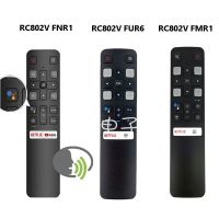 2023 // FUR6 FNR1 RC802V ควบคุมด้วยรีโมทบลูทูธ7 FMR1สำหรับกูเกิ้ลทีวี LCD TCL 4K