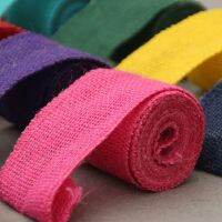 【YD】 16 Colors Jute Roll Wide Webbing Hemp Rope  Accessories Rustic Wedding