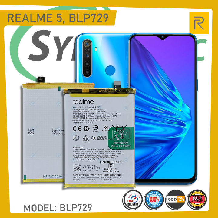 realme 5s battery model name