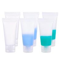 30PCS 20-50ml Clear Empty Tubes Clear Squeezable Cosmetic Containers Refillable Plastic Tubes for Shampoo Facial Cleanser