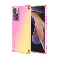 ZF ถุงลมกันกระแทกกันกระแทกเคส TPU แบบนิ่มสำหรับ Xiaomi Redmi Note 12 12 12 12S 11 10 Pro 5G 11S Note11 Note12 X5 POCO Pro F5 F4 F3 X3 GT ฝาครอบ X4