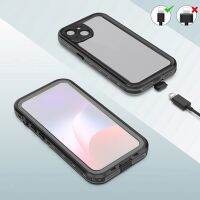 ’【‘【；=- For  13 Mini Pro Max Waterproof Case Protective Frame TPU Case Cover