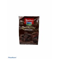 ❗❗สินค้ามาใหม่❗❗ LOACKER Quadratini Double Choco สีน้ำตาล รสใหม่สุด!! 1แพค/250g  !!   KM9.4053[แนะนำ]