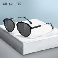 ZENOTTIC Vintage Pilot Polarized Sunglasses Men Retro Brand Designer Outdoor Driving Round UV400 Goggle Woman Sun Glasses