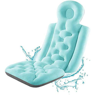 Adult Bath Pillow Comfortable Cushion Sponge Bathtub Pillow SPA Pillow Non-Slip Waterproof Bath Pillows Bathroom Accessories