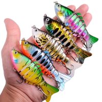 Lure Fishing wobbler Lifelike 6/7 Segment Swimbait Crankbait Hard Bait Slow 10cm 15g Isca Artificial Lures Fishing Tackle