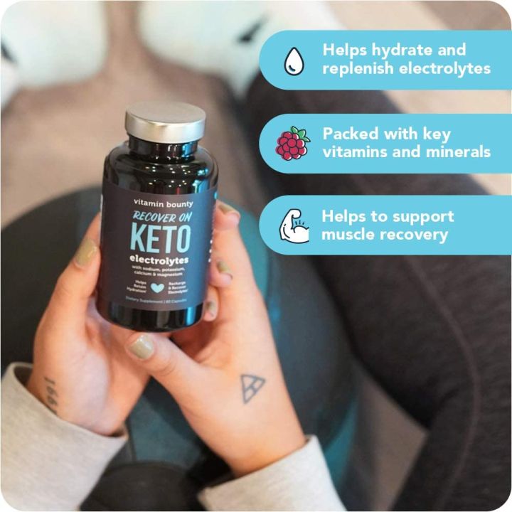 อาหารเสริมคีโต-อิเล็กโทรไลต์-vitamin-bounty-recover-on-keto-electrolyte-60-capsules