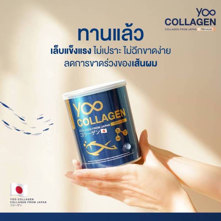 ส่งฟรี-ยูคอลลาเจน-yoo-college-ยู-คอลลาเจน-นำเข้าจากญี่ปุ่น-คอลลาเจนบอย-กดตามโปร-1กระปุก-ขนาด110g-ยูคอลลาเจนผิวและสุขภาพ-ไม่มีกลิ่น-ไม่คาว