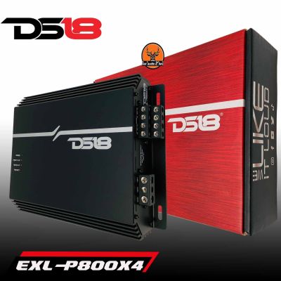 📣สินค้าพิเศษราคาดี📢พาวเวอร์แอมป์รถยนต์ DS18 รุ่นEXL-P800X4 แอมป์เกาหลี 4ชาแนลขับลำโพงกลางแหลมให้เสียงดังอย่างมีคุณภาพแนวSQL ปรับแต่งแอมป📣