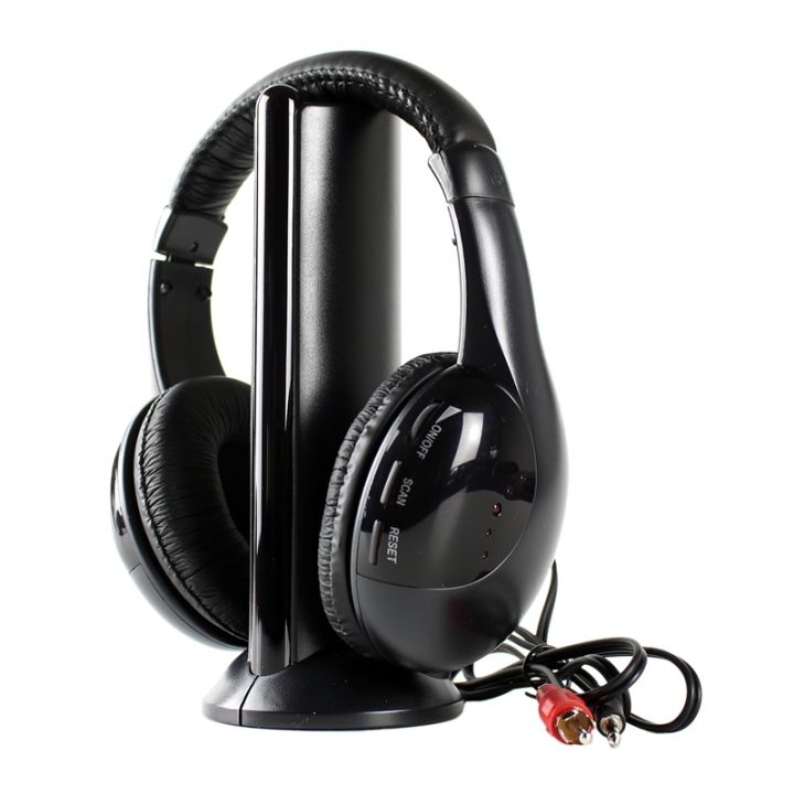 【hot】 Head RadioHeadset with Transmitter Base 51 TV TV ComputerHeadset ...