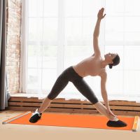 Portable Speed Skating Balance Sliding Yoga Crawl Mat Home Body Sculpting Roller Running Hockey Leg Core Training Fitness Board Training Equipment