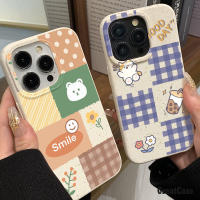 9D GLASS- เข้ากันได้สำหรับ เคสไอโฟน เคสไอโฟน11 เคส iphone 11ย่อยสลายได้เป็นมิตรกับสิ่งแวดล้อมฟางข้าวสาลีเรียบสบายเคส TPU หมีน่ารักกระต่ายเข้ากันได้กับ iPhone 13 Pro max 12 Pro Max 11 xr xs max 7 8