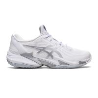 Asics รองเท้าเทนนิสผู้หญิง Court FF 3 | White/Pure Silver ( 1042A220-100 )