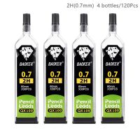 (ปากกา) 120ชิ้น/ชุดตะกั่วดินสอกด0.3/0.5/0.7/0.9Mm HB 2B ไส้ดินสอดินสอกดดินสออุปกรณ์วาดรูปสำหรับโรงเรียนไส้ดินสอ