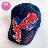 NÓN KẾT SPIDER MAN,MŨ LƯỠI TRAI TRẺ EM SIÊU NHÂN NHỆN CHO BÉ TRAI 2-8 TUỔI