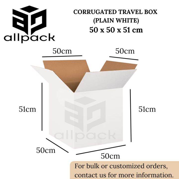 Balikbayan Box Brown And White | Lazada PH