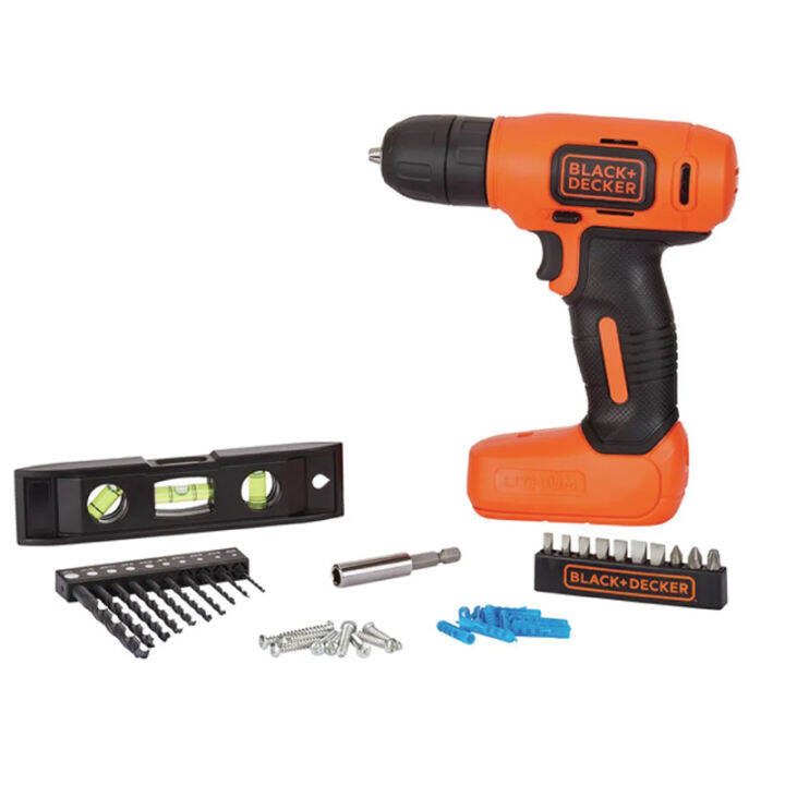 BLACK&DECKER ชุดสว่านไร้สาย7.2โวลต์ BDCD8HDPK-B1 | Lazada.co.th