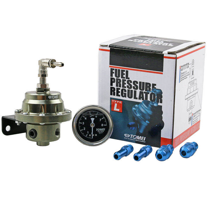 [Local Ready Stock] TOMEI Fuel Pressure Regulator With Gauge Adjustable
