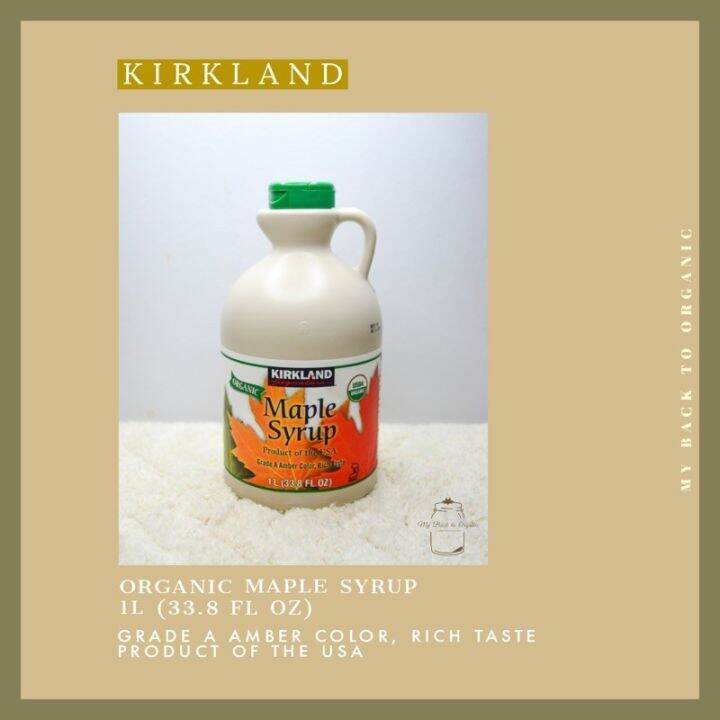 Kirkland Organic Maple Syrup Lazada PH