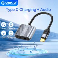 ORICO Type C 3.5 Jack Earphone Adapter 2 in 1 Lightning USB C to 3.5mm Headphones AUX Audio Adapter Cable For Huawei Xiaomi iPad  Cables