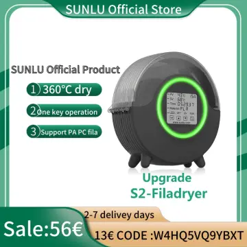 SUNLU Filament Dryer Dox Upgrade S2 Keeping Filament Dry Holder S2  FilaDryer 360° Surround Heating For 3D Printer Tools Part