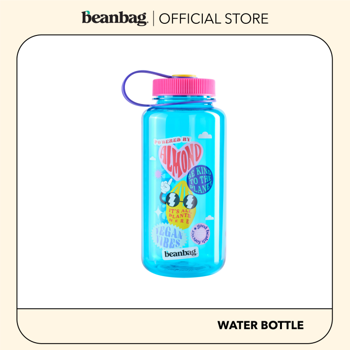 beanbag-water-bottle-1000ml-กระบอกน้ำ-tritan-คุณภาพพรีเมี่ยมมาตรฐาน-usa-มีสายหิ้ว-เครื่องหมายบอกปริมาตรน้ำ