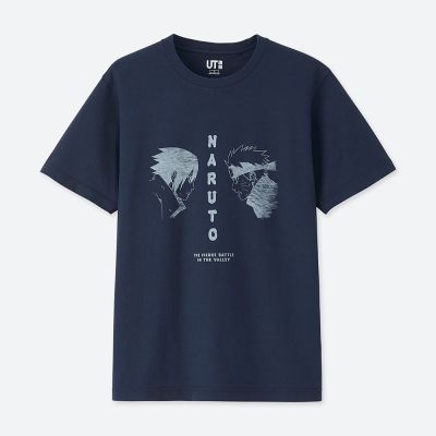 Uniqlo เสื้อยืดแขนสั้น พิมพ์ลายการ์ตูนญี่ปุ่น MANGA 10