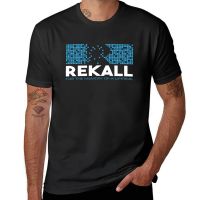 Rekall For The Memory Of A Lifetime T-Shirt Custom T Shirts Design Your Own Vintage Clothes T Shirts For Men Cotton