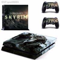 Gxal46093ใหม่เลื่อนผู้สูงอายุ V : Skyrim สติ๊กเกอร์ตบแต่งสำหรับ4คอนโซลฟิล์มกันรอย2ชิ้นควบคุม