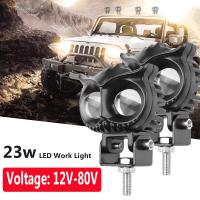 Owl Led Work Light 6000K White 3500K Yellow Driving Light Fog Lights Car UTV Truck Off Road Motorcycle Led Spotlight 12-80V