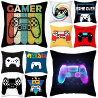 【CW】 for Boy Gamer Print Pillowcase Bedroom Polyester Cushion Cover Pillows Game