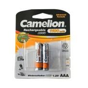 Vỉ 2 viên Pin sạc Camelion Rechargeable 1100mAh 1.2V AAA Pin đũa chuyên