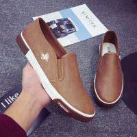 High Quality Leather Men Loafers Retro Leisure Trend Shoe Breathable Male Fashion Brown Mens Footwear Vulcanized Shoes