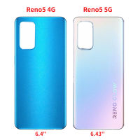 Reno5เคสสำหรับ OPPO หลัง4G 5G ชิ้นส่วนอะไหล่ฝาหลังประตูหลังที่อยู่อาศัย